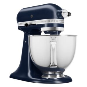 Planetārais mikseris KitchenAid Artisan Ink Blue 5KSM125EIB, 300W, 4.8l, ar piederumiem