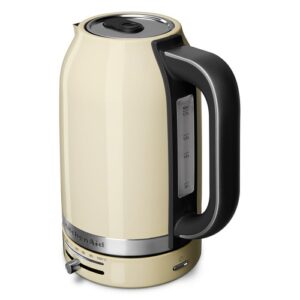 Elektriskā tējkanna ar regulējamu temp. KitchenAid 5KEK1701EAC Almond Cream, 2400W, 1.7l, 50-100 °C