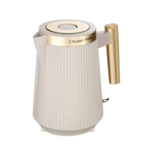 Elektriskā tējkanna Russell Hobbs Brontë Stone 26751-70, 2400W, 1.7l, Brushed Stainless Steel Gold