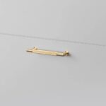 Mēbeļu rokturis Buster + Punch London PULL BAR / LINEAR / BRASS, UPB-054566, 15cm