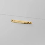 Mēbeļu rokturis Buster + Punch London PULL BAR / PLATE / LINEAR / BRASS, GPB-05301, 15cm