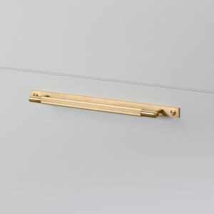 Mēbeļu rokturis Buster + Punch London PULL BAR / PLATE / LINEAR / BRASS, GPB-05306, 25cm