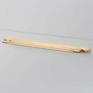 Mēbeļu rokturis Buster + Punch London PULL BAR / PLATE / LINEAR / BRASS, GPB-05311, 35cm