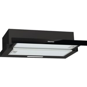 Iebūvējams tvaika nosūcējs Hisense Hi4 MH6TL2MB, 60cm, 350m³/h, 67dB(A), LED, Teleskopisks