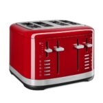 Grauzdiņu tosteris KitchenAid 4-slice 5KMT4109EER Empire Red, 1960W, ar manuālu vadību