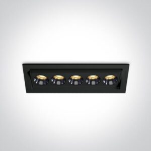 Iebūvējams LED gaismeklis One Light The Mirror Adjustable Boxes, 158mm, 12W, 840lm, 3000K, IP20