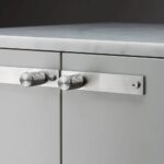 Mēbeļu rokturis Buster + Punch London FURNITURE KNOB / PLATE/ CROSS / STEEL, UFK-074022