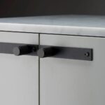 Mēbeļu rokturis Buster + Punch London FURNITURE KNOB / PLATE/ CROSS / BLACK, UFK-023954