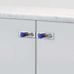 Mēbeļu rokturis Buster + Punch London FURNITURE KNOB / PLATE/ LINEAR / BURNT STEEL, GFK-36439