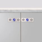 Mēbeļu rokturis Buster + Punch London FURNITURE KNOB / PLATE/ LINEAR / BURNT STEEL, GFK-36439