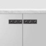 Mēbeļu rokturis Buster + Punch London FURNITURE KNOB / PLATE/ LINEAR / GUN METAL, GFK-35324