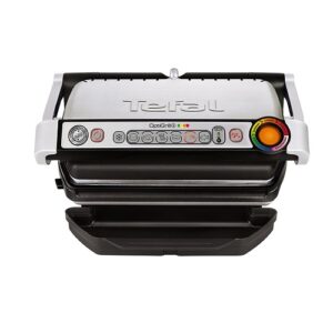 Elektriskais grils Tefal Optigrill+ + Belgium Waffle, 2000W, 30x20cm, 600cm², 6prog., ar autom. sensoru