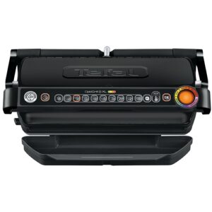 Elektriskais grils Tefal Optigrill+ XL GC722834, 2180W, 40x20cm, 800cm², 9prog., ar autom. sensoru