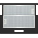 Iebūvējams tvaika nosūcējs Hisense Hi4 MH6TL2MB, 60cm, 350m³/h, 67dB(A), LED, Teleskopisks