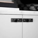 Mēbeļu rokturis Buster + Punch London FURNITURE KNOB / PLATE/ LINEAR / GUN METAL, GFK-35324