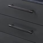 Mēbeļu rokturis Buster + Punch London PULL BAR / CROSS / SMOKED BRONZE, UPB-094568, 26cm