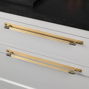 Mēbeļu rokturis Buster + Punch London PULL BAR / PLATE / LINEAR / BRASS, GPB-05301, 15cm