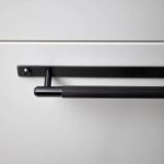 Mēbeļu rokturis Buster + Punch London PULL BAR / PLATE / LINEAR / BLACK, GPB-02313, 35cm