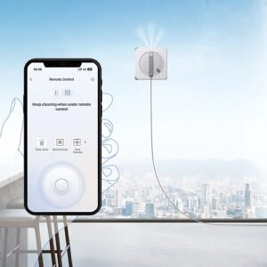 Logu mazgāšanas robots Ecovacs WINBOT W2S, 90W, 8000Pa, TruEdge™, WIN-SLAM 4.0 Logu mazgāšanas robots Ecovacs WINBOT W2S, 90W, 8000Pa, TruEdge™, WIN-SLAM 4.0