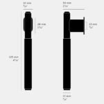 Mēbeļu rokturis Buster + Punch London L-BAR / LINEAR / BLACK, ULB-024581