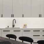 Mēbeļu rokturis Buster + Punch London PULL BAR / PLATE / CROSS / BLACK, UPB-023960, 16cm