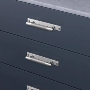 Mēbeļu rokturis Buster + Punch London PULL BAR / PLATE / CROSS / STEEL, UPB-073989, 16cm