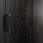 Mēbeļu rokturis Buster + Punch London PULL BAR / PLATE / CROSS / SMOKED BRONZE, UPB-094571, 16cm