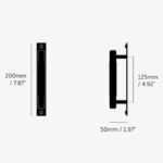 Mēbeļu rokturis Buster + Punch London PULL BAR / PLATE / CROSS / STEEL, UPB-073989, 16cm