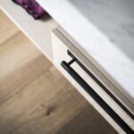 Mēbeļu rokturis Buster + Punch London PULL BAR / PLATE / CROSS / SMOKED BRONZE, UPB-094571, 16cm