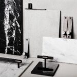 Mēbeļu rokturis Buster + Punch London PULL BAR / PLATE / CROSS / BLACK, UPB-023960, 16cm