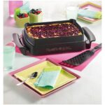 Elektriskais grils Tefal Optigrill+ XL + Snacking&Baking, 2000W, 40x20cm, 800cm², 9prog., ar autom. sensoru