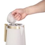 Elektriskā tējkanna Russell Hobbs Brontë Stone 26751-70, 2400W, 1.7l, Brushed Stainless Steel Gold