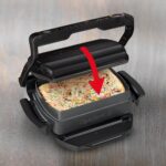 Elektriskais grils Tefal Optigrill+ + Snacking&Baking, 2000W, 30x20cm, 600cm², 6prog., ar autom. sensoru