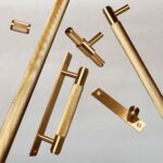 Mēbeļu rokturis Buster + Punch London T-BAR / PLATE / CROSS / BRASS, UTB-054026