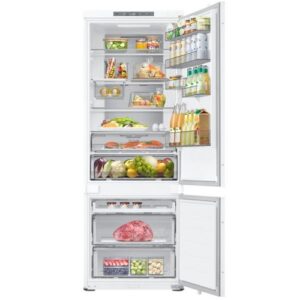 Iebūvējams ledusskapis ar saldētavu Samsung SmartThings AI BRB38G705EWWEF, 194x70cm, Twin Cooling Plus™