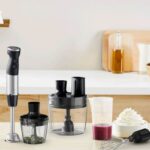 Rokas blenderis ar piederumiem Tefal Quickchef+ HB67G830, 1000W, 20ātrumi, Turbo