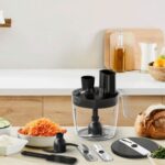 Rokas blenderis ar piederumiem Tefal Quickchef+ HB67G830, 1000W, 20ātrumi, Turbo