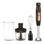 Rokas blenderis ar piederumiem Tefal Quickchef 3-in-1 Coppertinto, 1000W, 20ātrumi