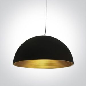LED griestu gaismeklis One Light Bowl Shade Pendant 63022B/B/BS, 60cm, E27, Alu, IP20