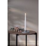 Svečturis porcelāna Star Trading Candle holder Plate, 12x4cm, 21-23mm