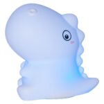LED Nakts lampa uzlādējama Star Trading NightLight Dinosaur, 15cm, 8LED, RGB+W, ar taimeri, USB-C