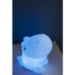 LED Nakts lampa uzlādējama Star Trading NightLight Dinosaur, 15cm, 8LED, RGB+W, ar taimeri, USB-C