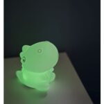 LED Nakts lampa uzlādējama Star Trading NightLight Dinosaur, 15cm, 8LED, RGB+W, ar taimeri, USB-C