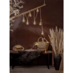 LED āra gaismas virtene Star Trading Light Chain Jutta outdoor, 4.5m, 10LED, 470lm, 2700K, IP44, ar taimeri