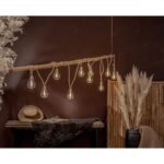LED āra gaismas virtene Star Trading Light Chain Jutta outdoor, 4.5m, 10LED, 470lm, 2700K, IP44, ar taimeri