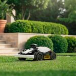Zāles pļāvējs robots MAMMOTION LUBA mini 2 AWD 1000, Triple-Camera AI Vision+NetRTK, ar malu trimmeri