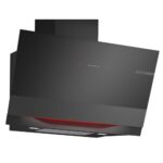 Tvaika nosūcējs sienas Bosch Serie 8 DWK91LT65, 90cm, EcoSilence Drive, PerfectAir