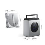 Bezvadu logu mazgāšanas robots Ecovacs Winbot W3 OMNI, 8000Pa, Vortex Wash, WIN-SLAM 5.0, TruEdge