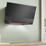 Tvaika nosūcējs sienas Bosch Serie 8 DWK91LT65, 90cm, EcoSilence Drive, PerfectAir