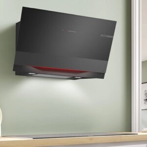 Tvaika nosūcējs sienas Bosch Serie 8 DWK91LT65, 90cm, EcoSilence Drive, PerfectAir